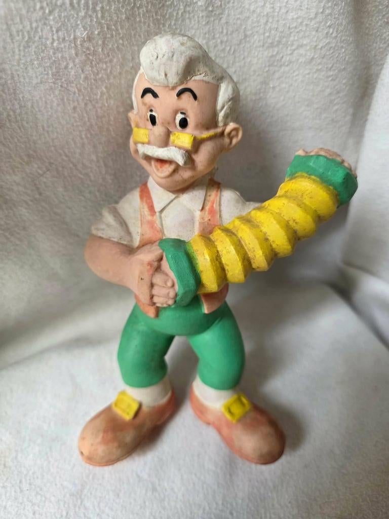 Geppetto du film Pinocchio de Walt Disney,  "pouêt-pouêt" ., Collections, Enlèvement ou Envoi