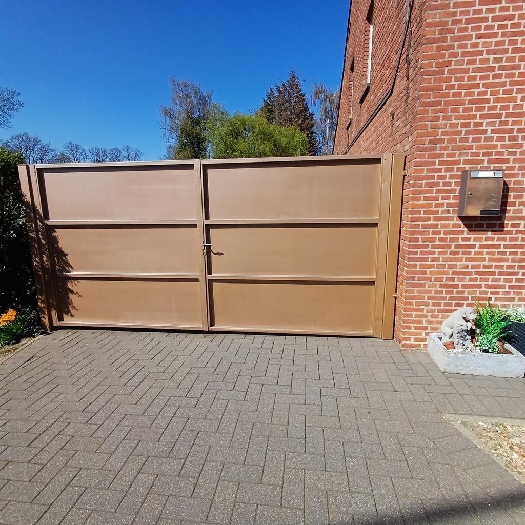 Ijzeren poort 180 cm en 180 is 360 in totaal breedte en 180, Tuin en Terras, Schuttingen, Ophalen
