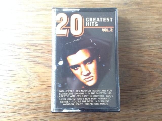 muziekcassette elvis presley, CD & DVD, Cassettes audio, Enlèvement ou Envoi, Rock en Metal, 1 cassette audio, Originale