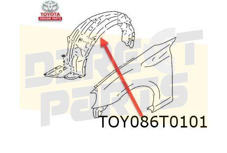Toyota GT86 Coupe (7/12-6/20)  (ZN6) modderkuip Links Origin, Neuf, -, Toyota, -