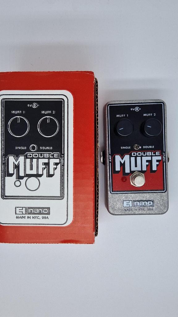 Electro Harmonix Double Muff Nano, Enlèvement ou Envoi, Comme neuf, Distortion, Overdrive ou Fuzz