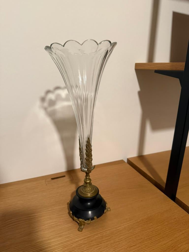 Un vase Solifleur ancien (style Napoléon II), Antiquités & Art, Enlèvement ou Envoi
