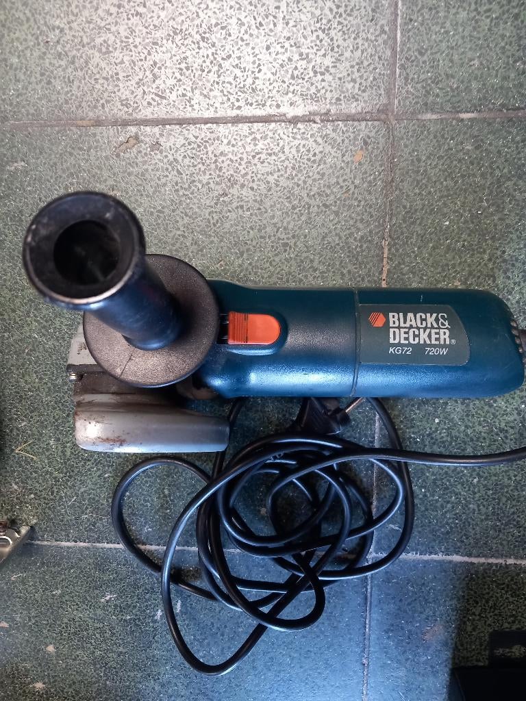 black-decker kleine slijpmachine, Doe-het-zelf en Bouw, Gereedschap | Slijpmachines, Ophalen, Gebruikt, 700 tot 1000 watt, Haakse handslijpmachine