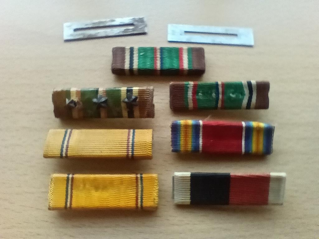 Us ww2 LOT RIBBONS, Collections, Enlèvement ou Envoi