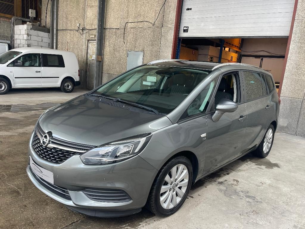 Opel Zafira Tourer 1.6 Turbo GPS/Caméra *Édition 120 ans*, Autos, Opel, Argent ou Gris, Euro 6, Entreprise, Boîte manuelle