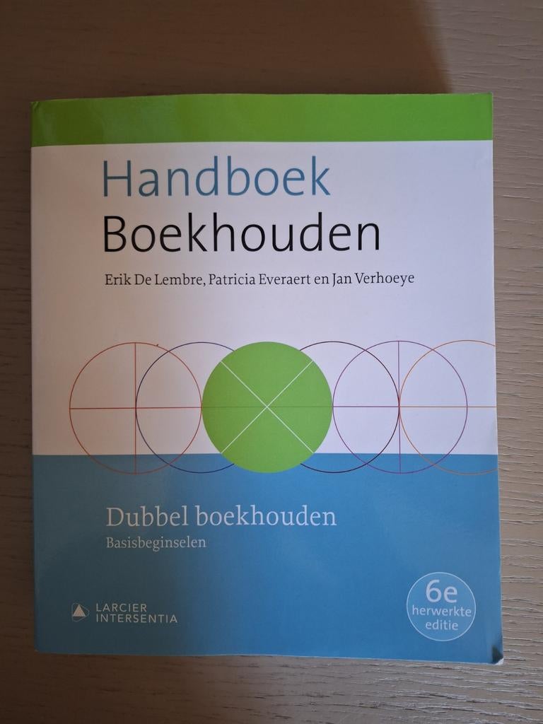 NIEUW handboek dubbel boekhouden, Ophalen