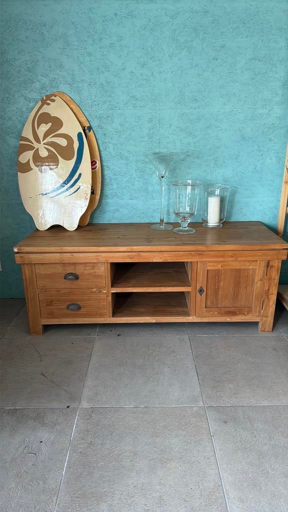 Teak tv kastje, Huis en Inrichting, Ophalen, Gebruikt