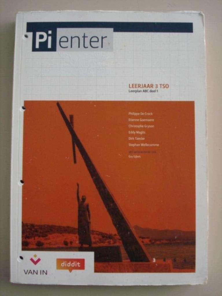 Pienter Leerjaar 3 TSO Van In 2017, Boeken, Schoolboeken, Zo goed als nieuw, Wiskunde A, ASO, Verzenden