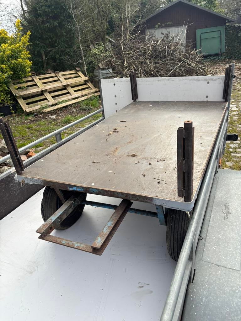 Bolderkar/handtrekwagen/transportkar, Doe-het-zelf en Bouw, Transportwagens, Ophalen, Gebruikt, Transportkar