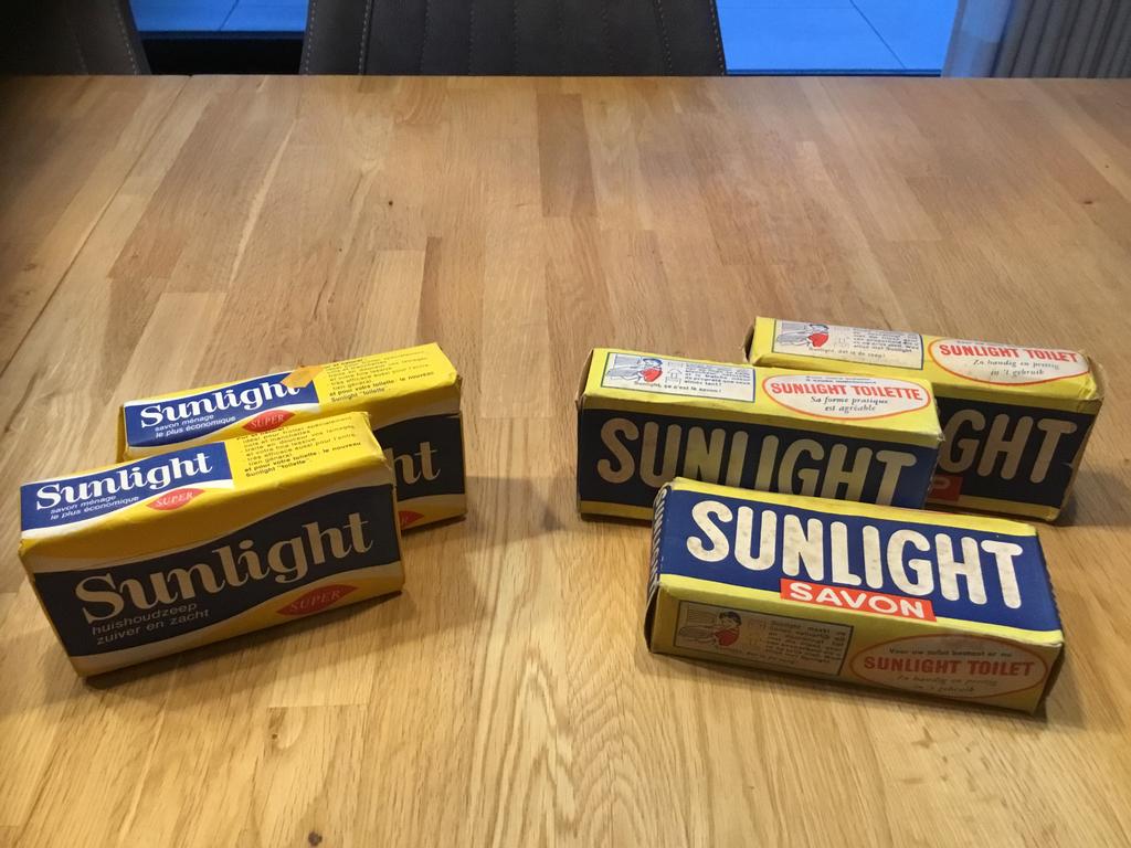 Sunlight zeep, Verzamelen, Merken en Reclamevoorwerpen, Ophalen