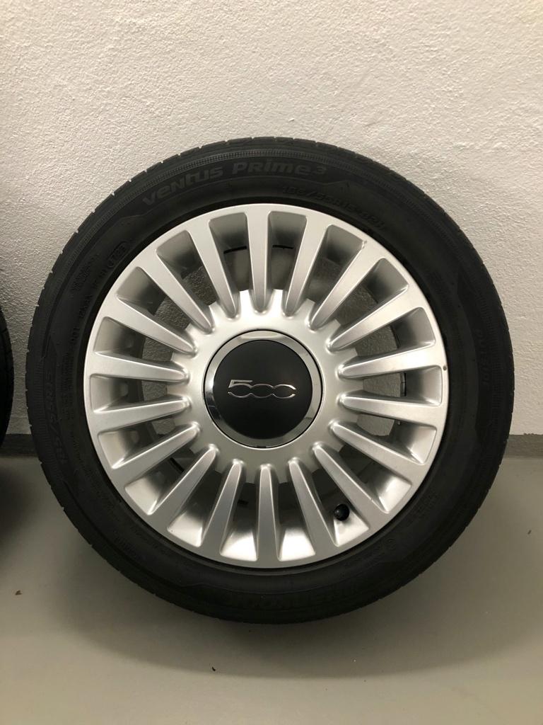 Roues d'été Fiat 500, 15 pouces, Pneus et Jantes, Véhicule de tourisme, Pneus été