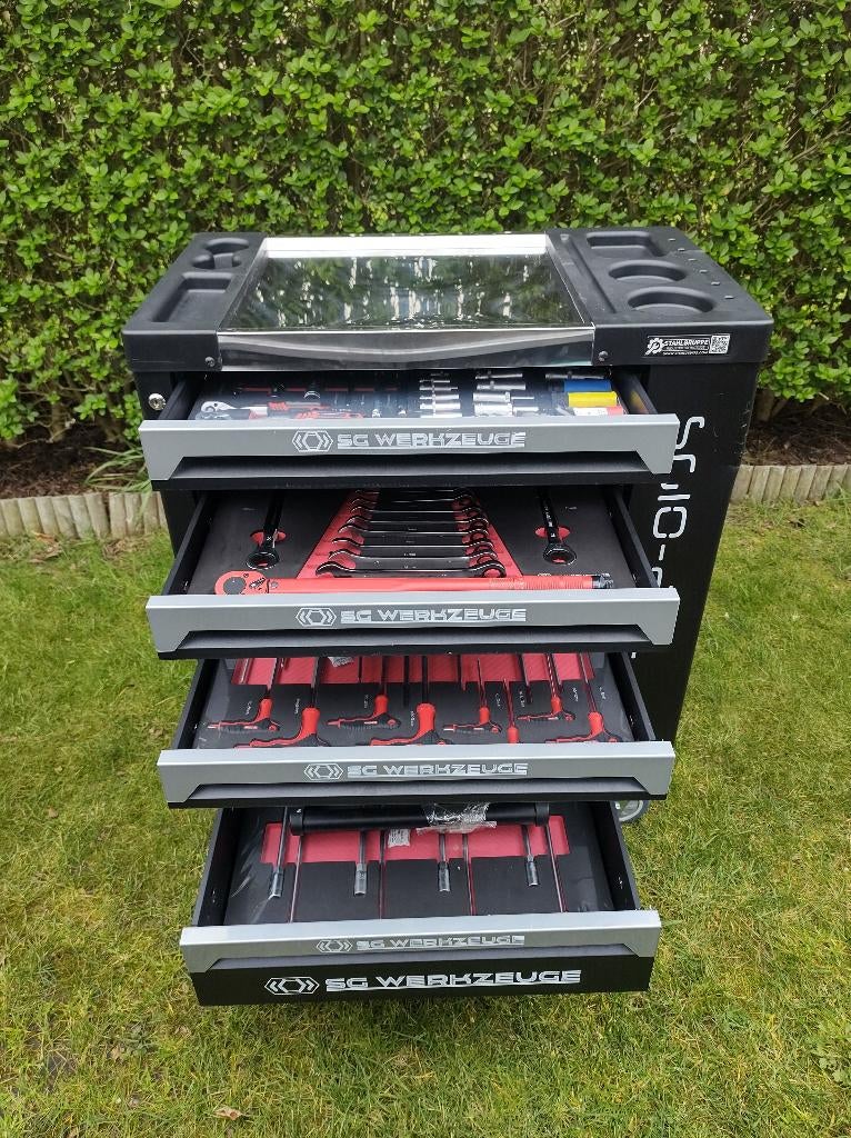 STAHLGRUPPE  SG WERKZEUGE SG10-25L, Bricolage & Construction, Boîtes à outils, Enlèvement, Remplie, Comme neuf