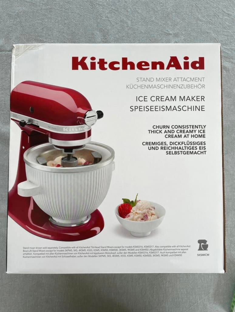 Accessoire pour machine à glaçons KitchenAid | 5KSMICM, 1 à 2 litres, Enlèvement, Neuf