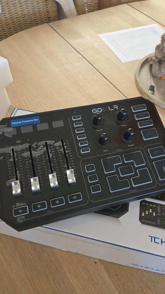 Go-XLR AudioMixer, Audio, Tv en Foto, Converters, Zo goed als nieuw, Ophalen