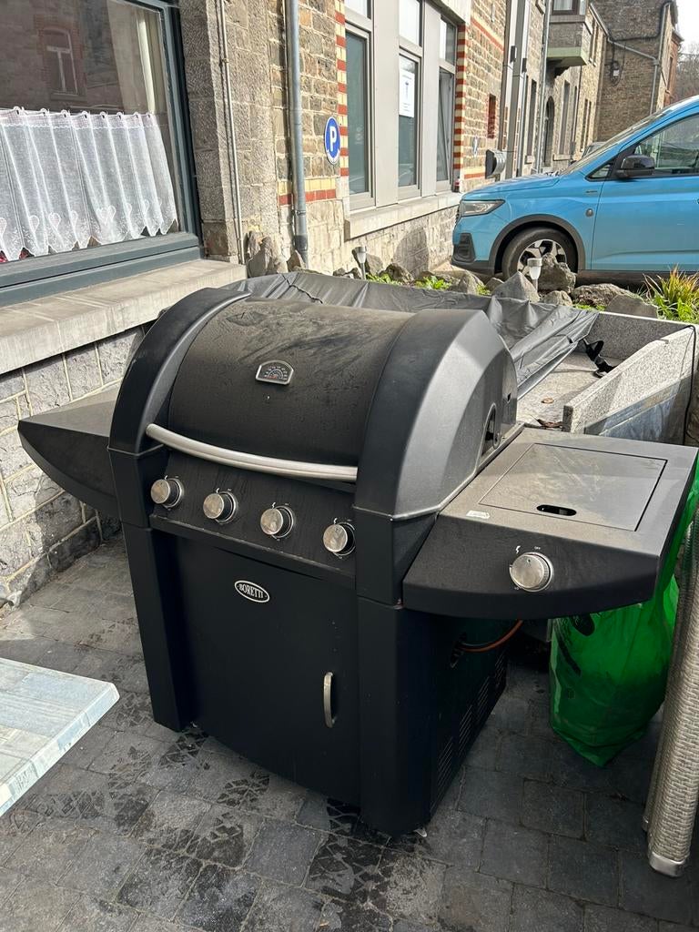 Barbecue à gaz BBQ boretti, Ophalen, Gebruikt