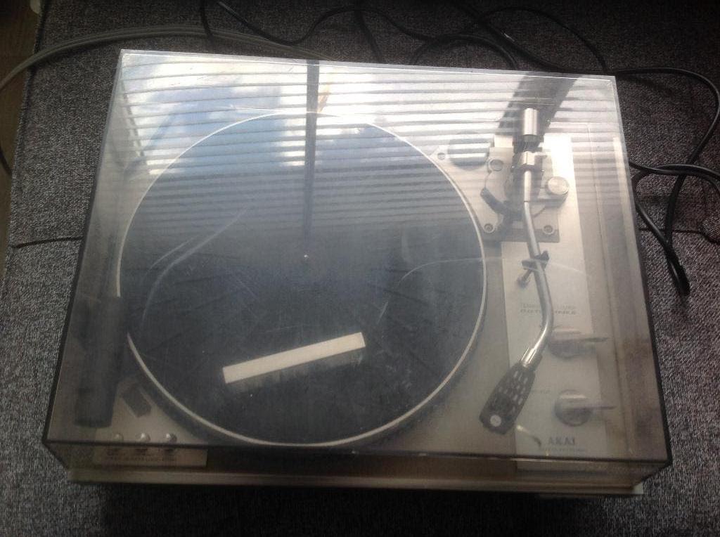 Akai AP-306 2-Speed Direct-Drive Turntable (1978-1979), Tourne-disque, Enlèvement ou Envoi, Comme neuf, Automatique
