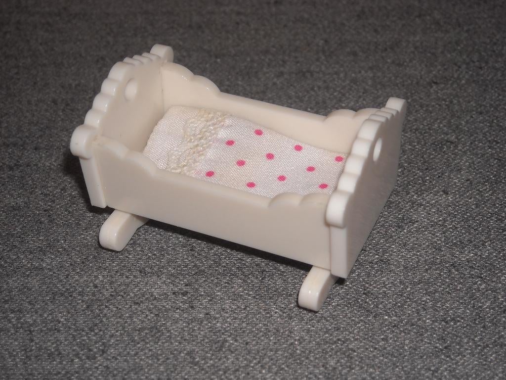 Lundby wieg, Collections, Maisons de poupées & Accessoires, Enlèvement ou Envoi, Utilisé