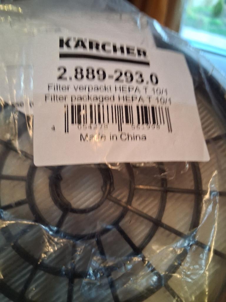 karcher hygienefilter, Ophalen, Nieuw, Stofzuiger