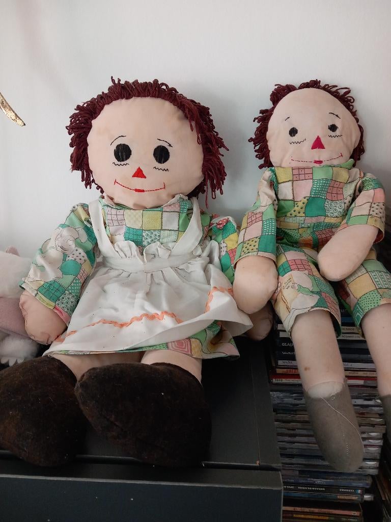 raggedy ann, Enfants & Bébés, Jouets | Poupées, Enlèvement ou Envoi, Utilisé, Autres types