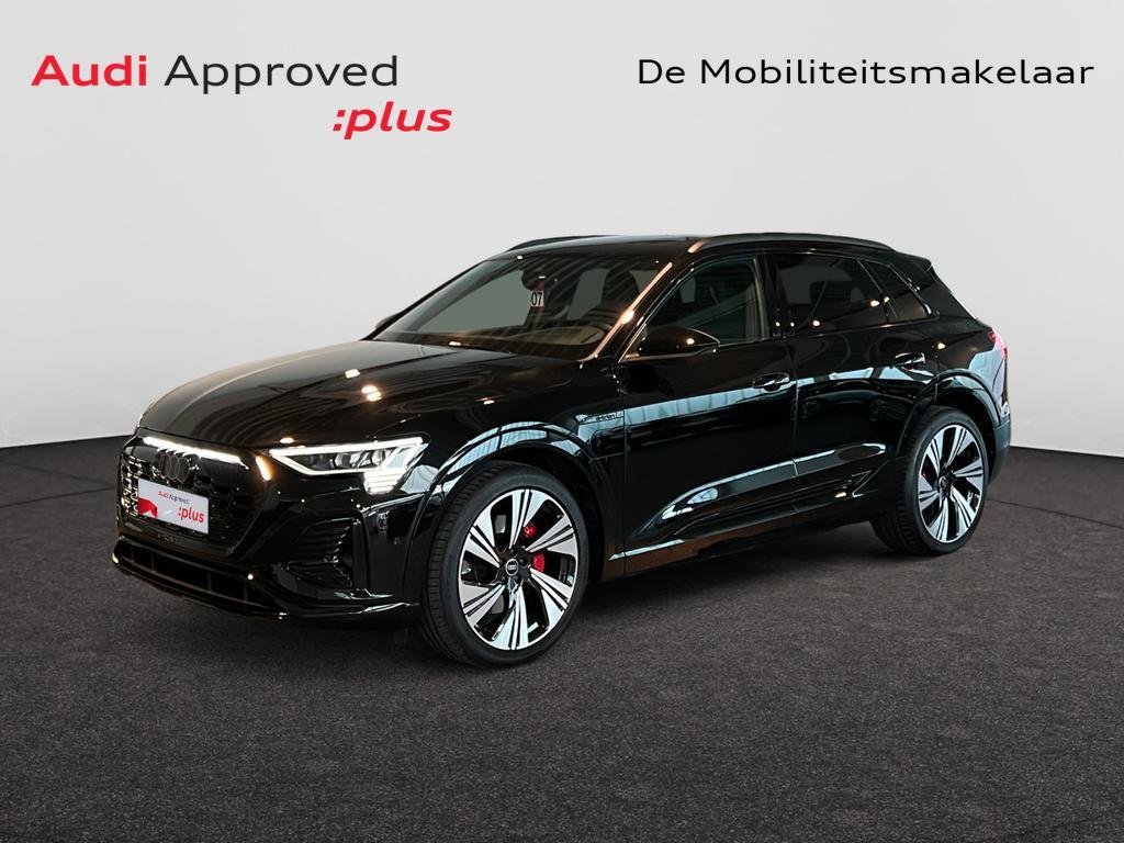 Audi Q8 e-tron Q8 e-Tron 106 kWh 55 Quattro Competition, Auto's, Audi, Automaat, Zwart, Elektrisch, SUV of Terreinwagen