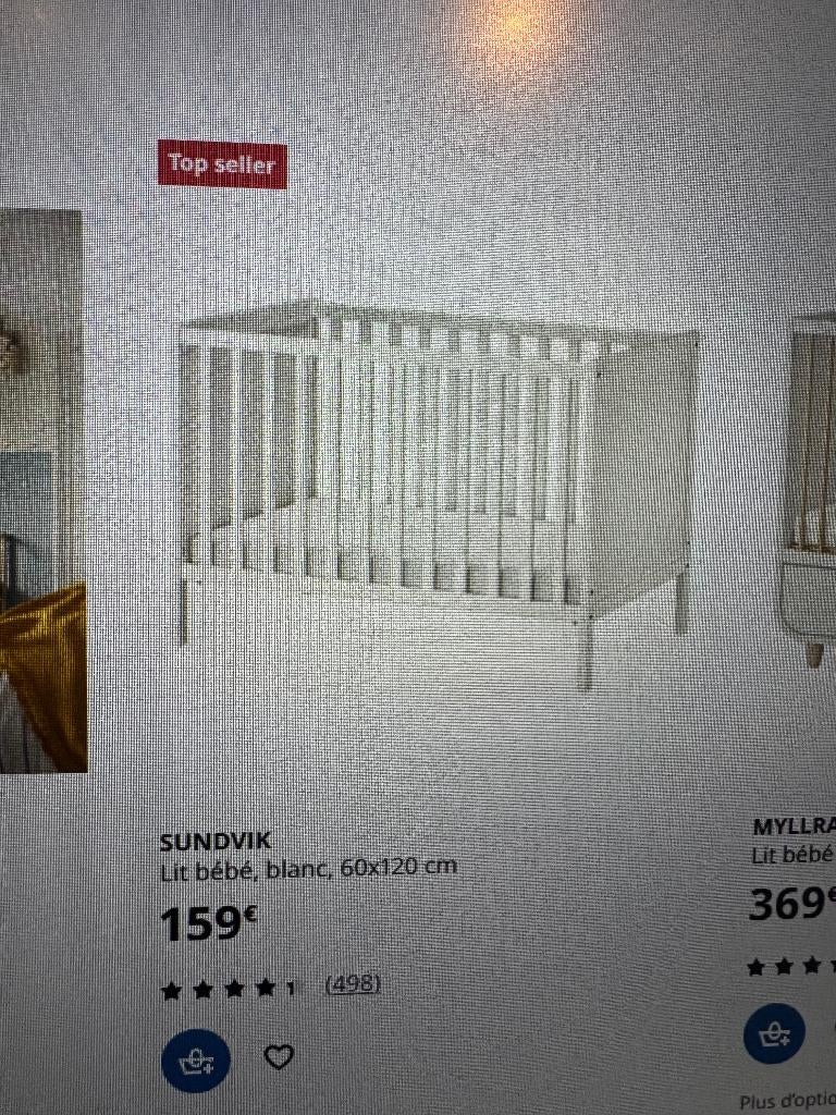 babybedje, Ophalen, Zo goed als nieuw, Ledikant