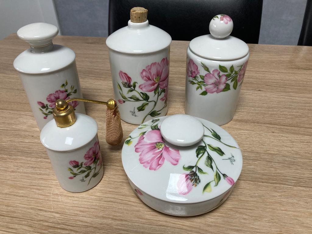 badkamer accessoires limoges porselein, Enlèvement ou Envoi