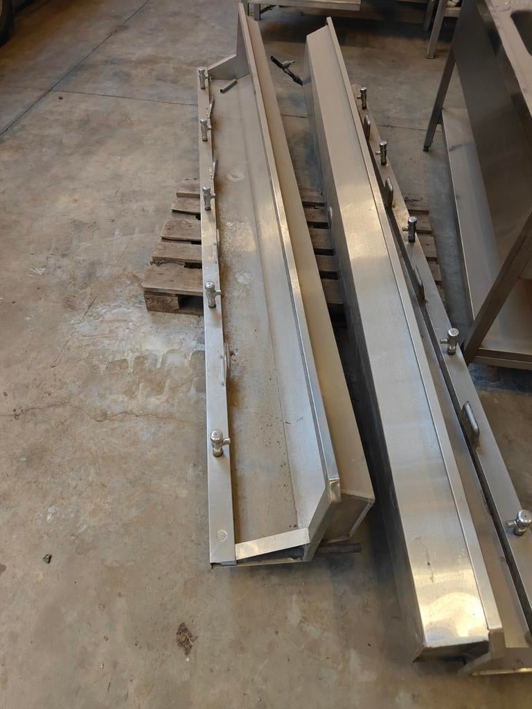 Inox spoelbak, wastrog, Doe-het-zelf en Bouw, Ophalen, Zo goed als nieuw, Inox