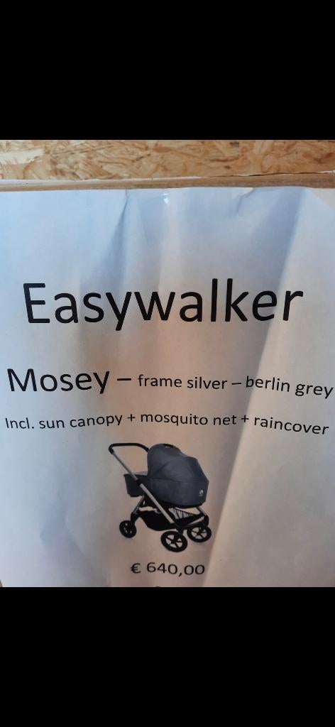 Kinderwagen easywalker mosey., Ophalen, Gebruikt, Kinderwagen, Overige merken