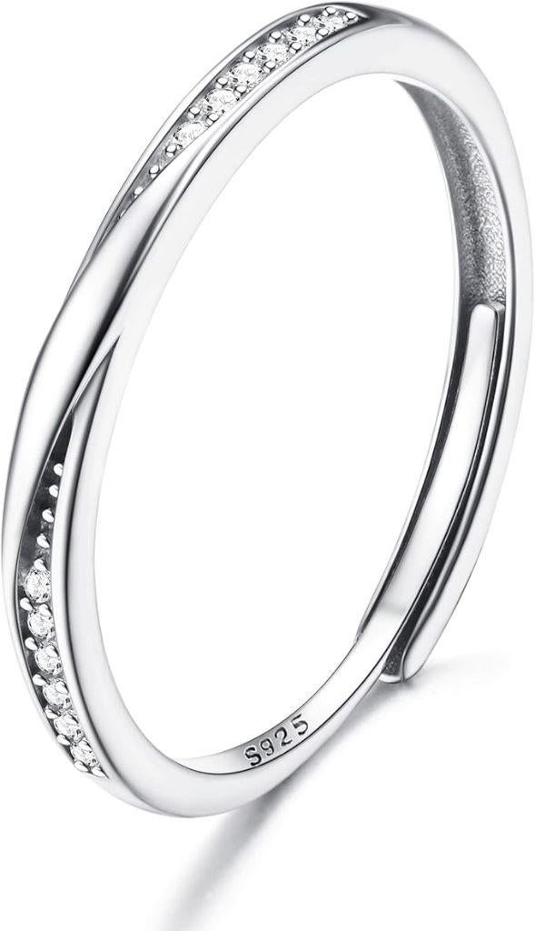 bague de fiançailles | argent 925 | LIVRAISON GRATUITE