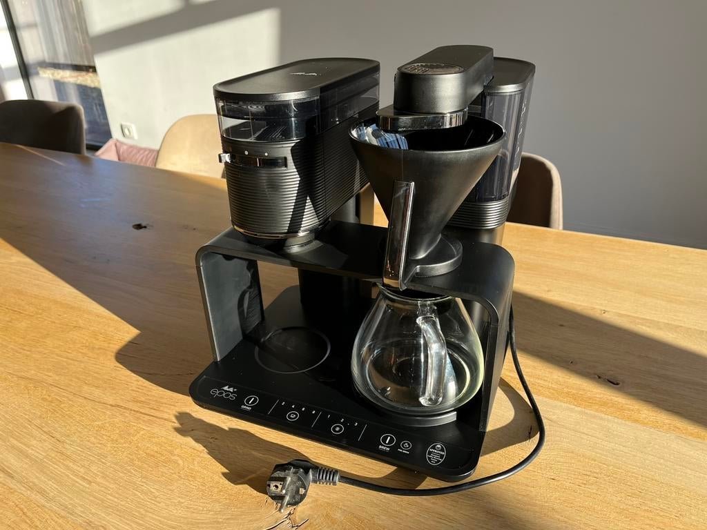 Melitta Epos, Koffiemachine, Ophalen of Verzenden, Zo goed als nieuw, 4 tot 10 kopjes