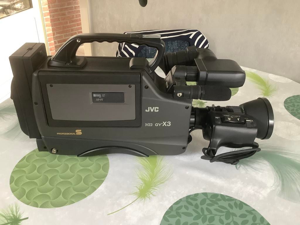 Professionele videocamera JVC, Ophalen, VHS of SVHS, Camera