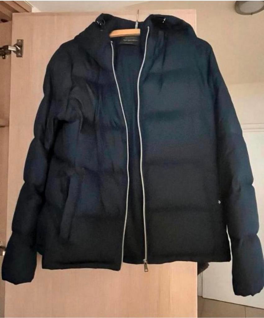 Winterjassen Benetton/Jackpot M/L, Kleding | Dames, Ophalen, Zo goed als nieuw, Maat 38/40 (M), Blauw