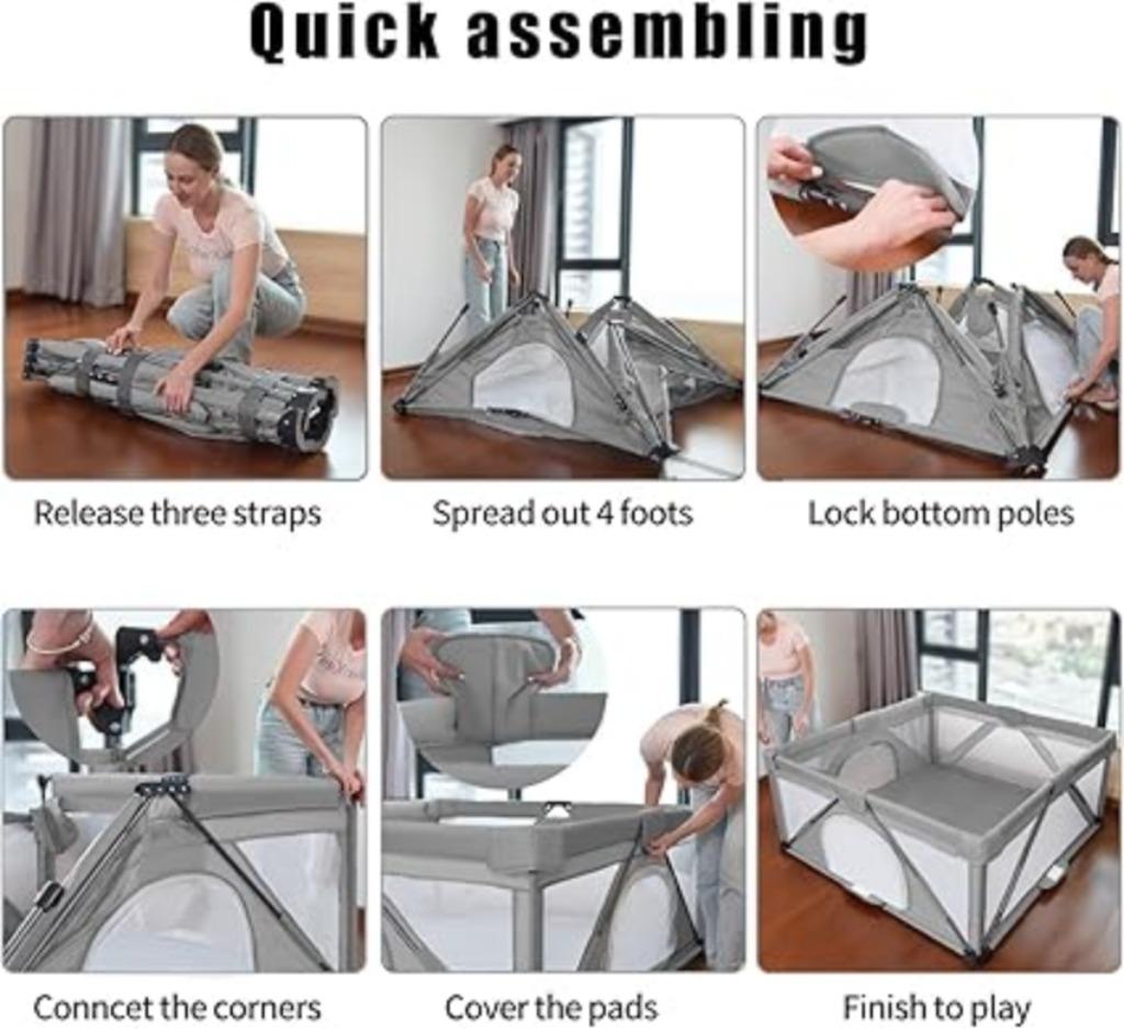 Grote box voor baby's Babypark Babybox GRATIS LEVERING, Kinderen en Baby's, -, Verzenden, -, Vierkant