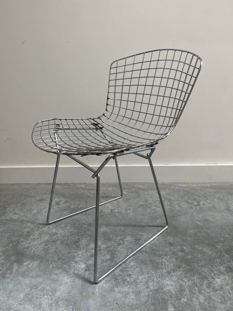 Harry Bertoia wire side chair - De Coene, Maison & Meubles, Autres couleurs, Design, Enlèvement, Utilisé