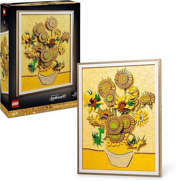 LEGO Art | Vincent van Gogh | Tournesols | LEV GRATUIT, Neuf, -, Ensemble complet, LEGO