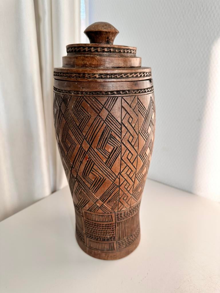 TOP Kuba pot Collection, anthropologue du Congo, Antiquités & Art, Envoi
