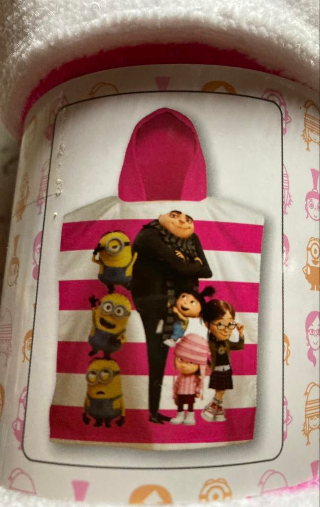 Cape de bain Minions 60/120 cm, Enlèvement ou Envoi, Neuf, Autres types, Autres marques