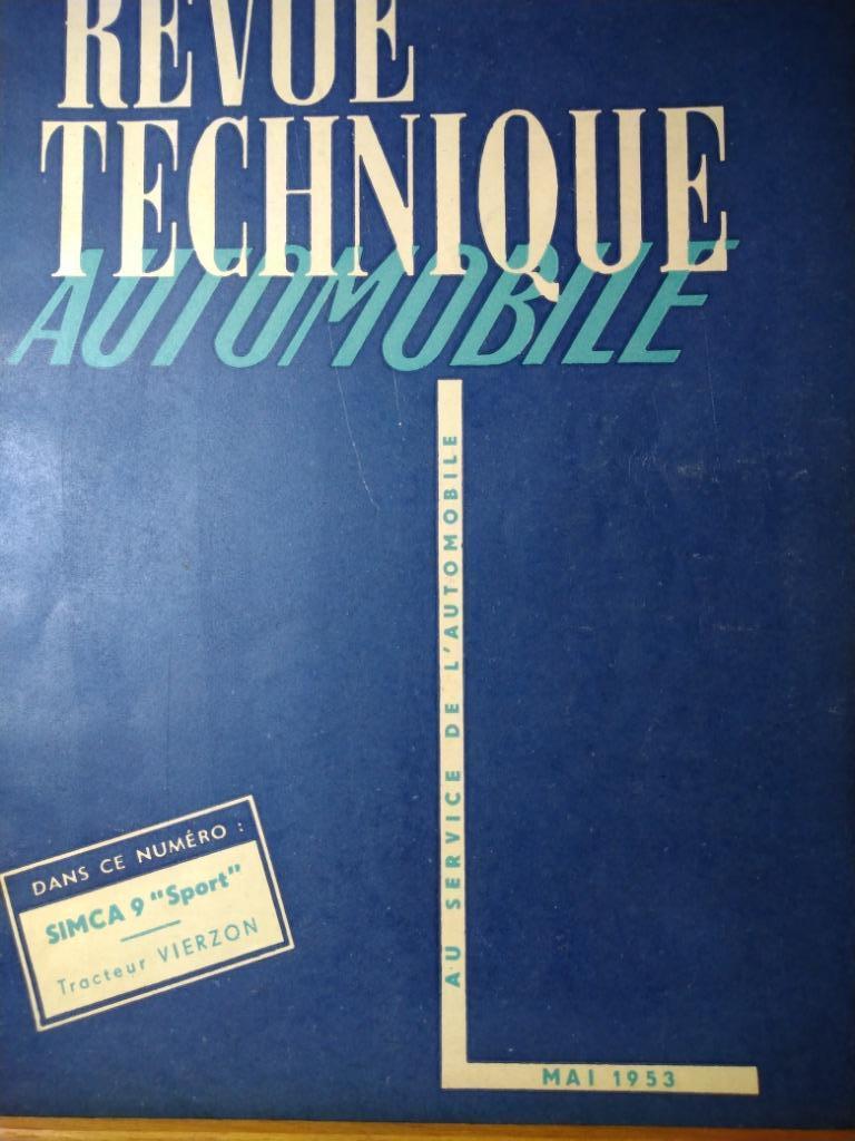 RTA - Simca 9 sport - Tracteur VIERZON - n85, Verzenden