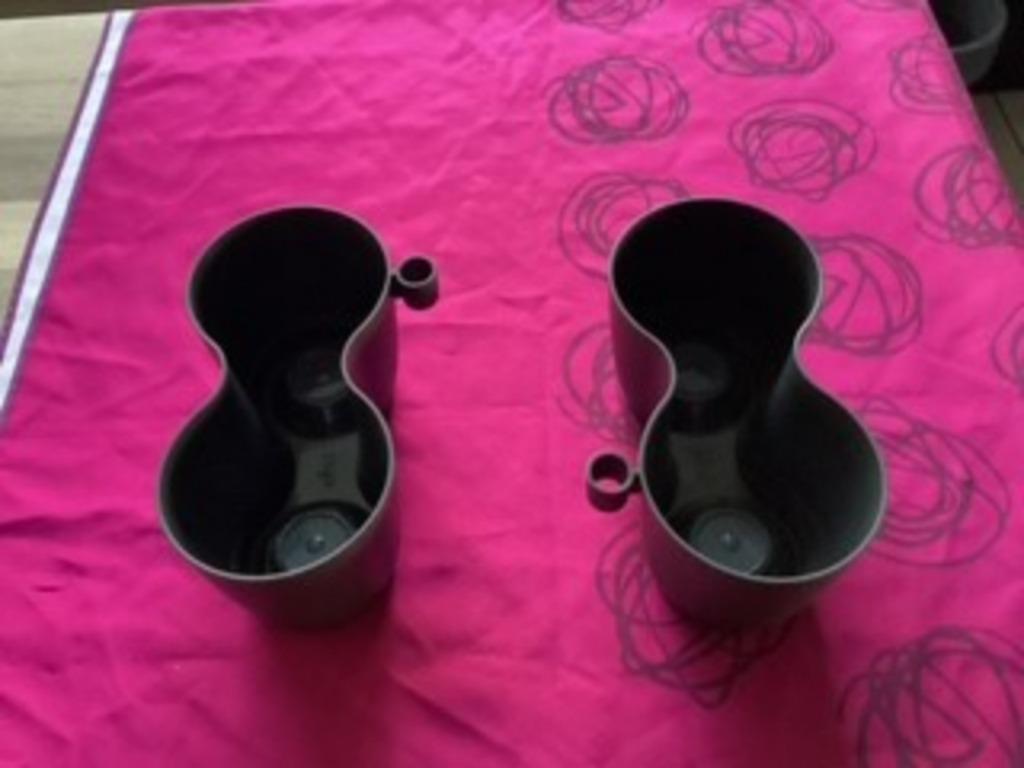 POTS À ÉPICES GRIS, Moins de 30 cm, Intérieur, Synthétique, Enlèvement