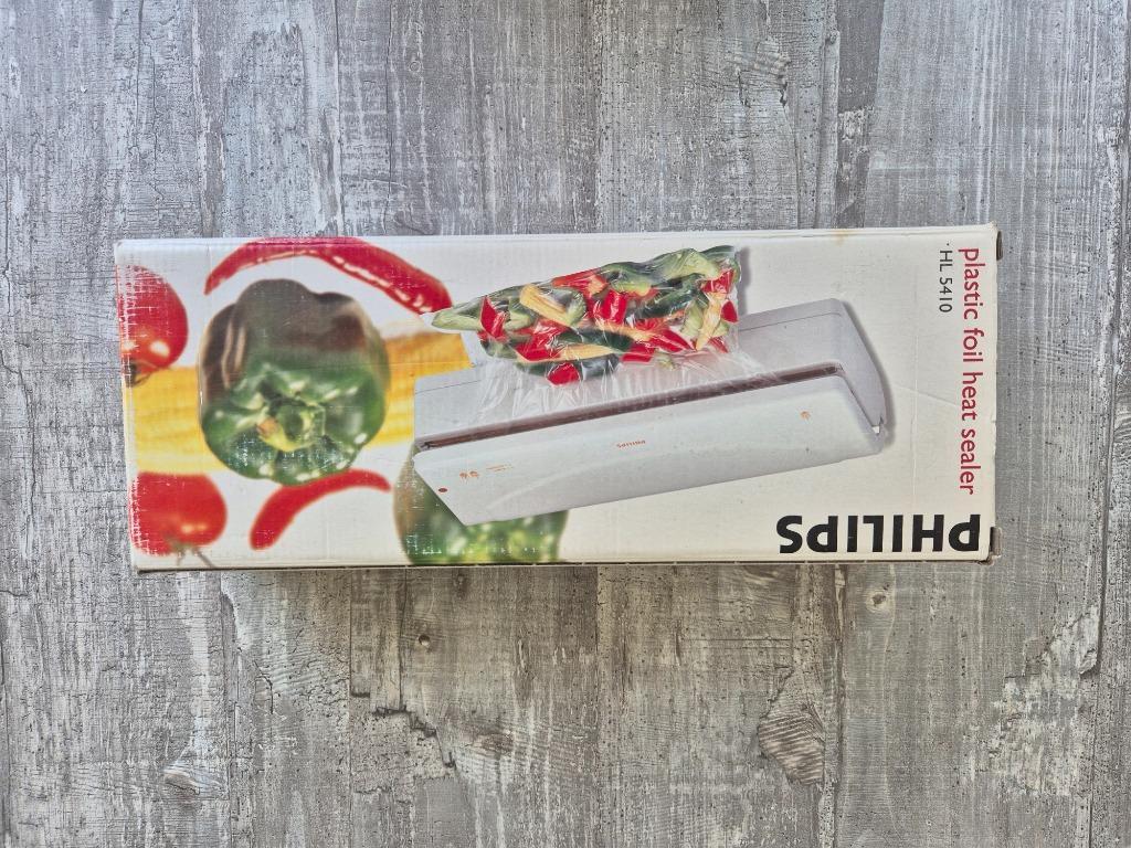 Philips HL 5410 folie lasapparaat met luchtafzuiging, Ophalen, Gebruikt
