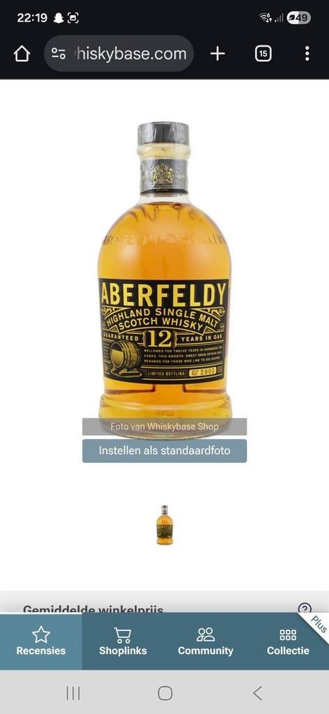 whisky Aberfeldy 12 ml, Enlèvement ou Envoi, Neuf