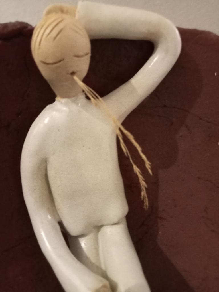 Oeuvre inédite terre cuite et céramique  d'une artiste belge, Antiek en Kunst, Antiek | Keramiek en Aardewerk, Ophalen