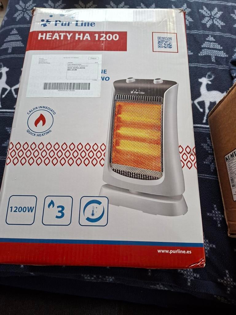 Infrarood verwarming 1200 watt, Ophalen