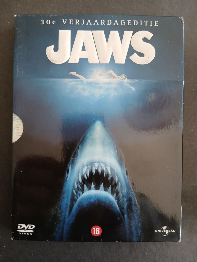 Jaws (1975) Roy Scheider, Richard Dreyfuss, Vanaf 16 jaar, Ophalen of Verzenden, Zo goed als nieuw, Boxset