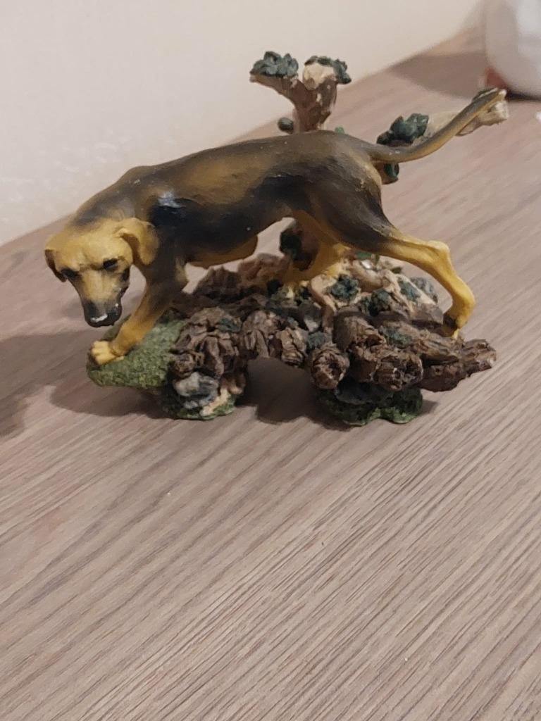 Decoratief beeldje / jachthond, Envoi, Comme neuf, Animal