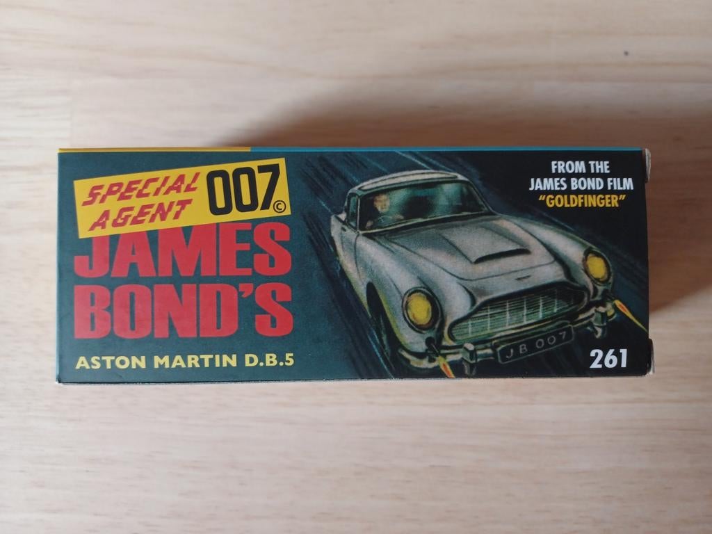 Corgi 261 James Bond 007 Aston Martin DB5, Ophalen of Verzenden, Corgi