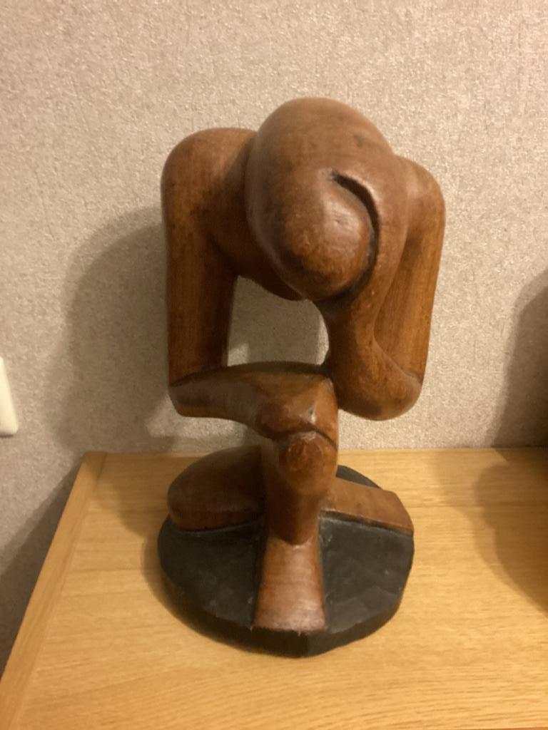 Penseur., Antiquités & Art, Enlèvement ou Envoi