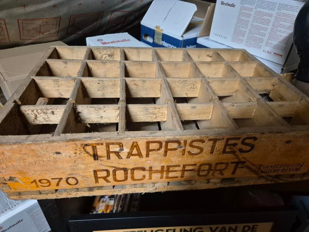 Oude houten bierbak Rochefort, Enlèvement