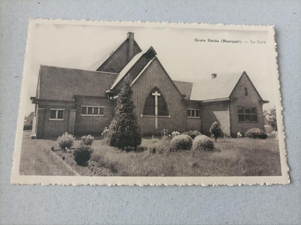 Neerpelt grote Heide, oude postkaart, Ophalen of Verzenden