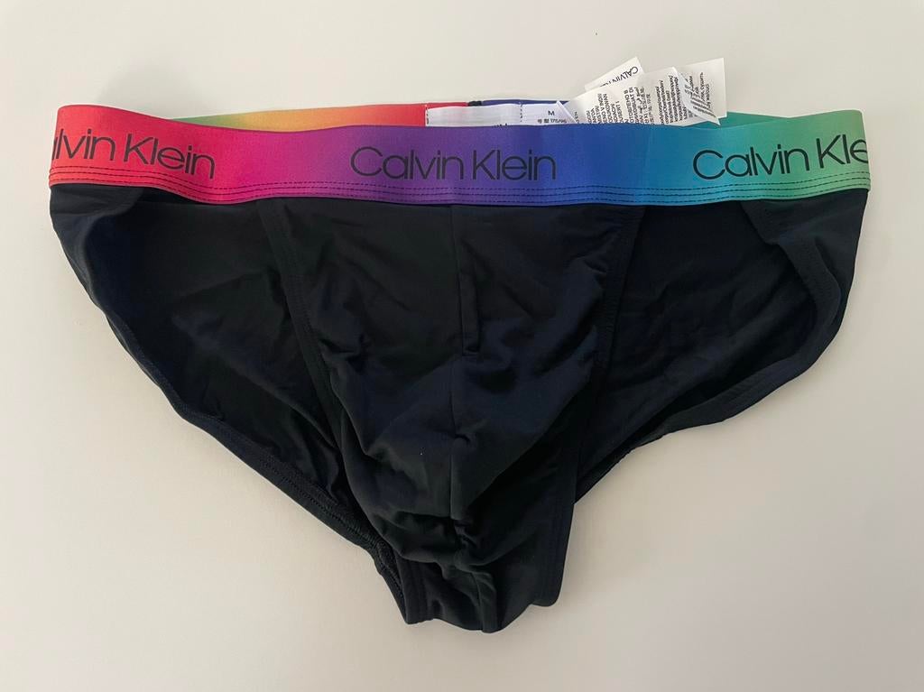 Calvin Klein Microfiber Tanga, Kleding | Heren, Verzenden, Zwart, Calvin Klein, Slip